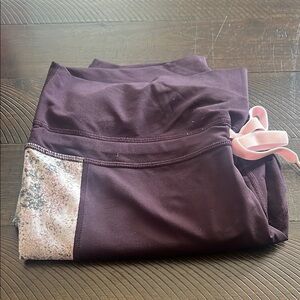 lululemon athletica Purple and Pink Cropped Pants